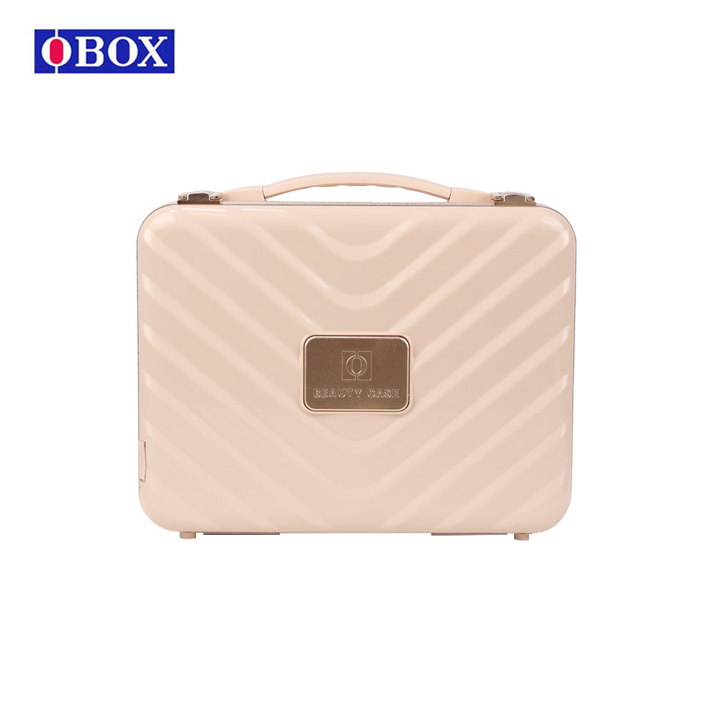 Travel Cosmetic Bag for Makeup Artist, Waterproof PVC Beauty Case