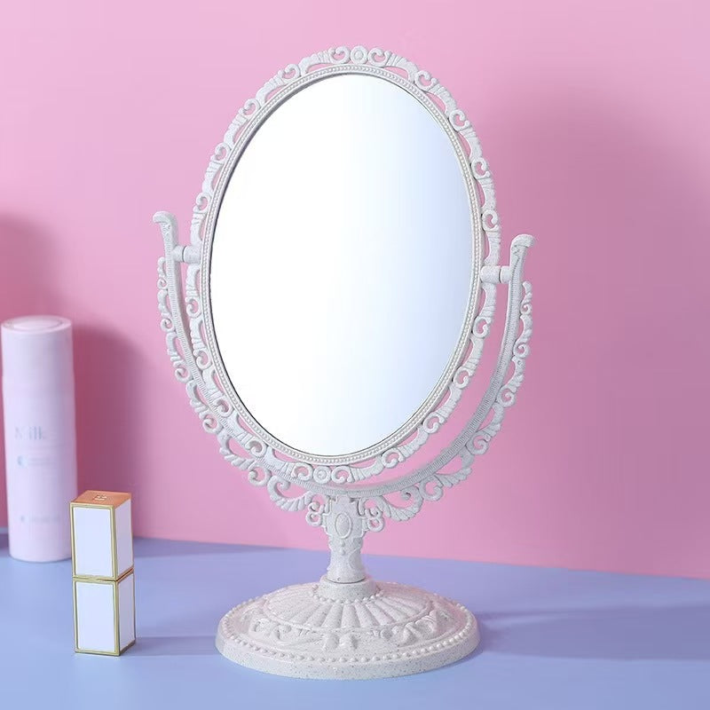 European-style double-sided makeup mirror