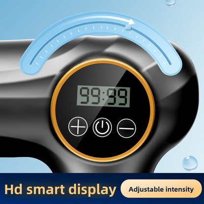 Electric Muscle Massage Gun with Multiple Attachments