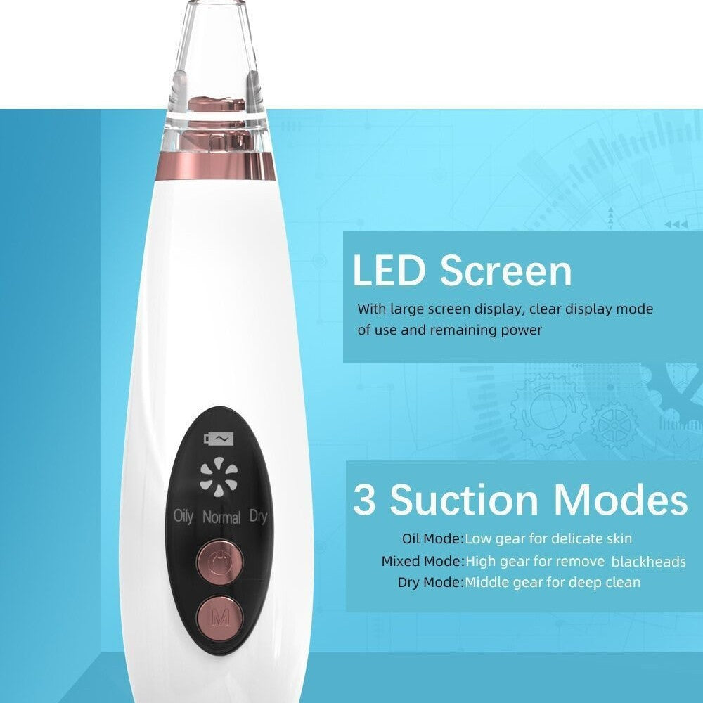 Charging device for removing blackheads, blackhead remover, facial cleansing instrument