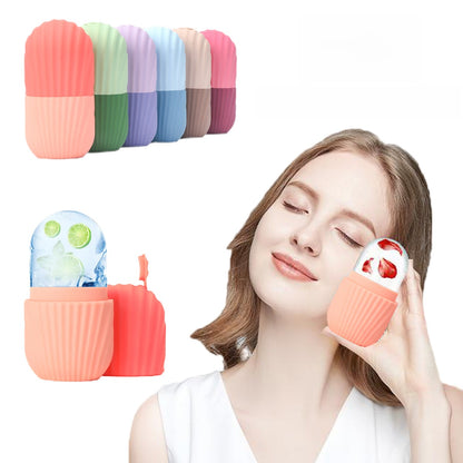 Silicone Ice Mould Massage Facial Pore Shrinkage Care Ice Mould