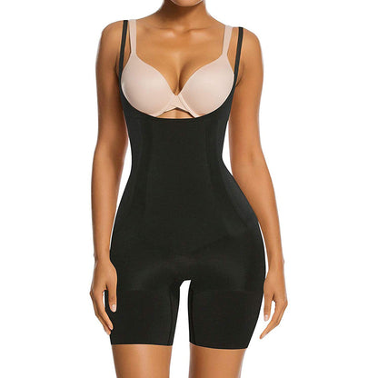 Seamless Shapewear Bodysuit with Adjustable Straps