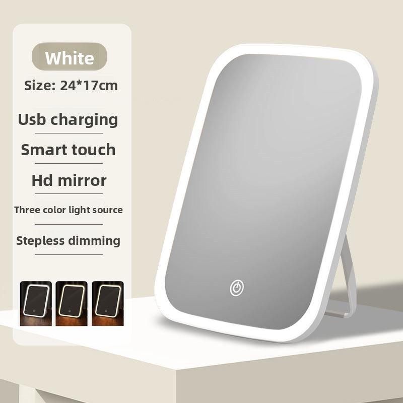 Portable Folding Lighted Makeup Mirror