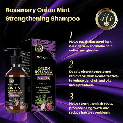 Rosemary Onion Shampoo for Hair Growth