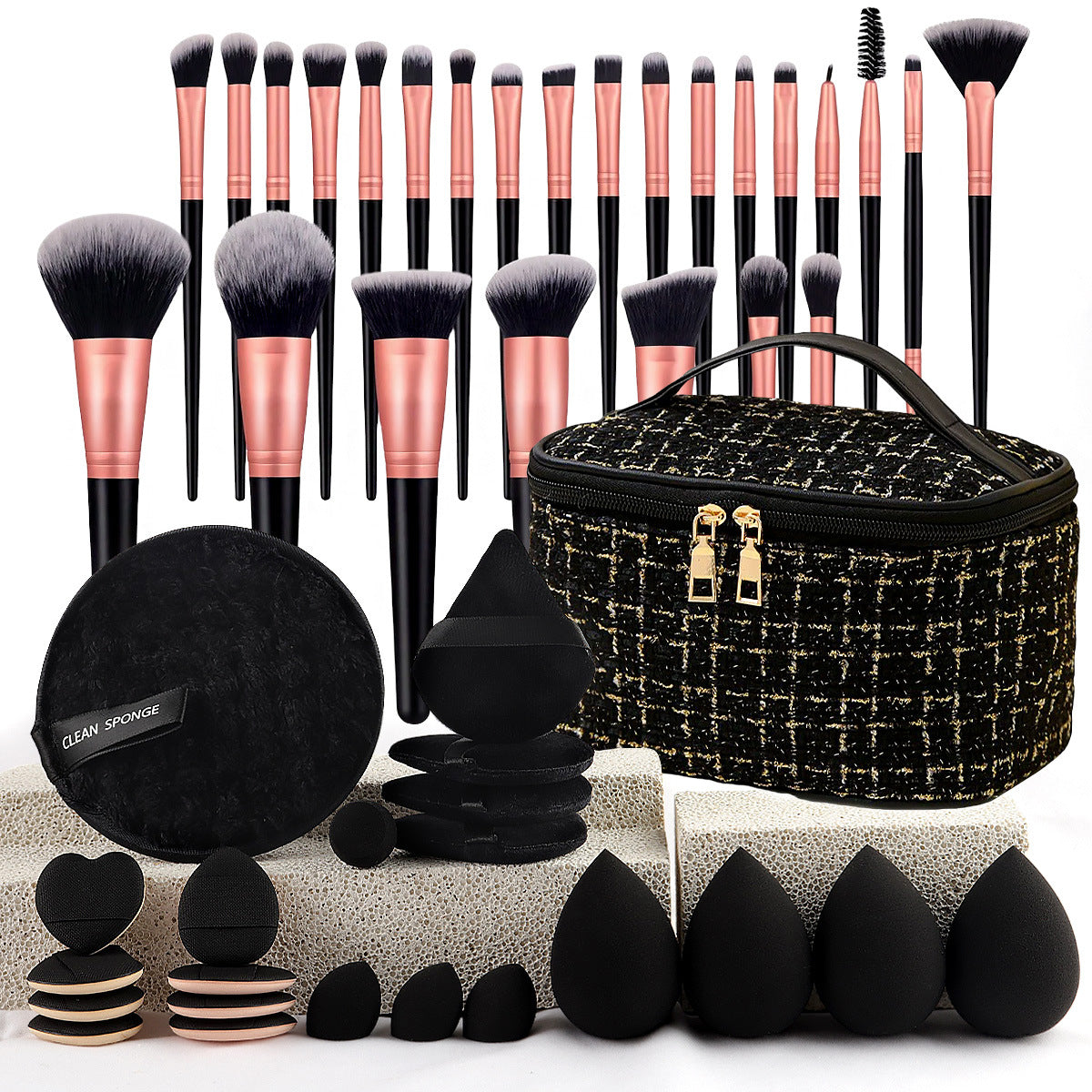 47-piece makeup tools