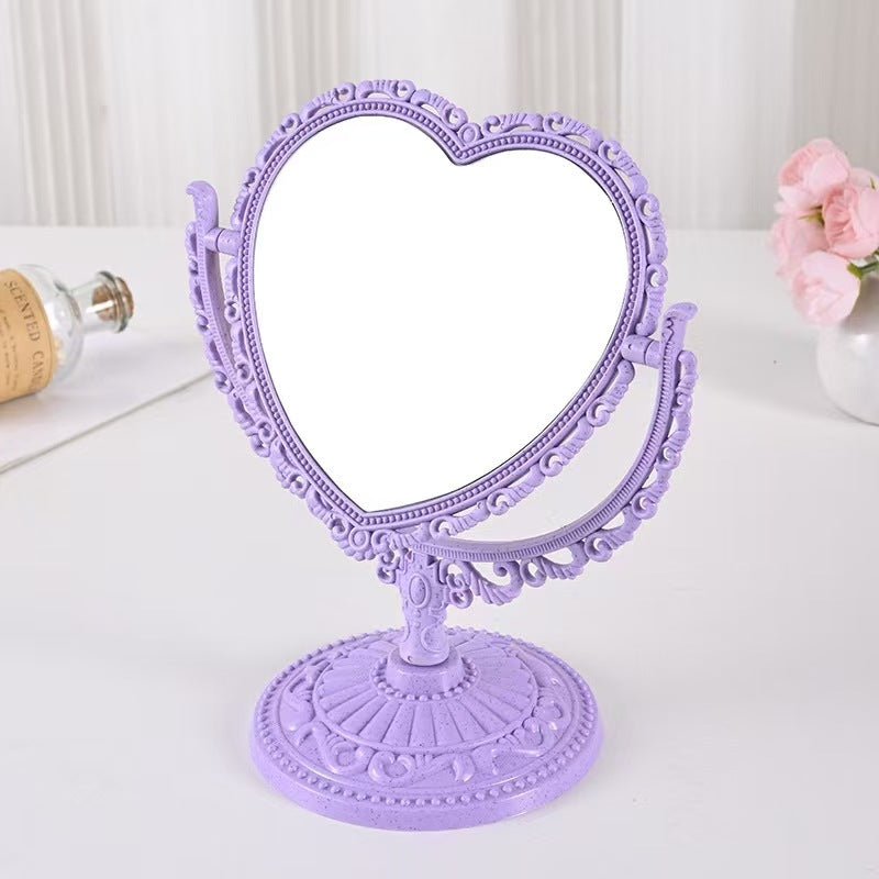 European-style double-sided makeup mirror