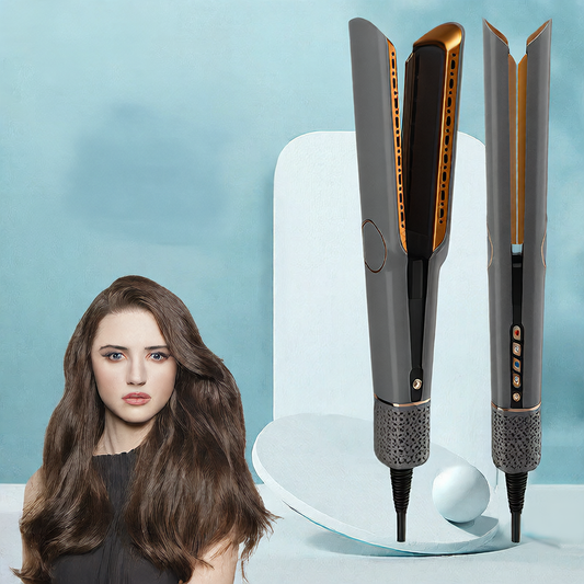 High-speed hair straightener with cool air setting
