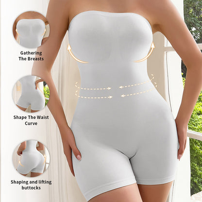 Seamless One-Shoulder Shapewear for Women