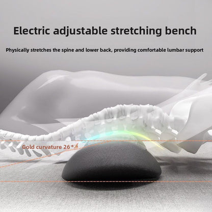Ergonomic Lumbar Pillow with Heating and Massage