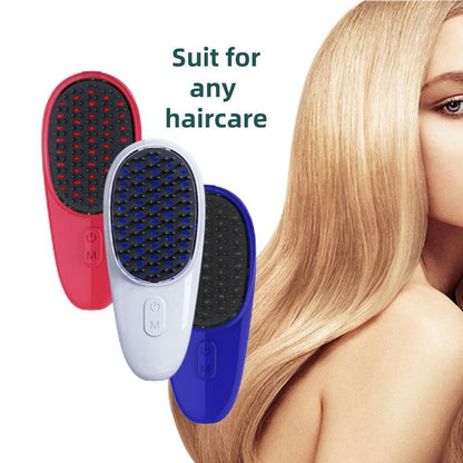 Electric massage comb