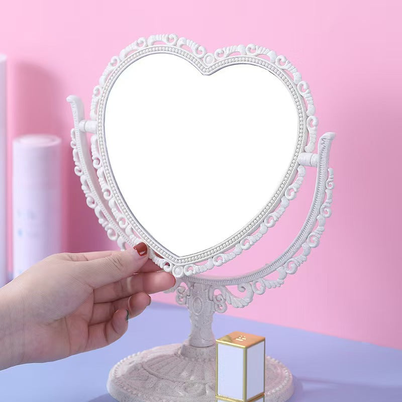 European-style double-sided makeup mirror