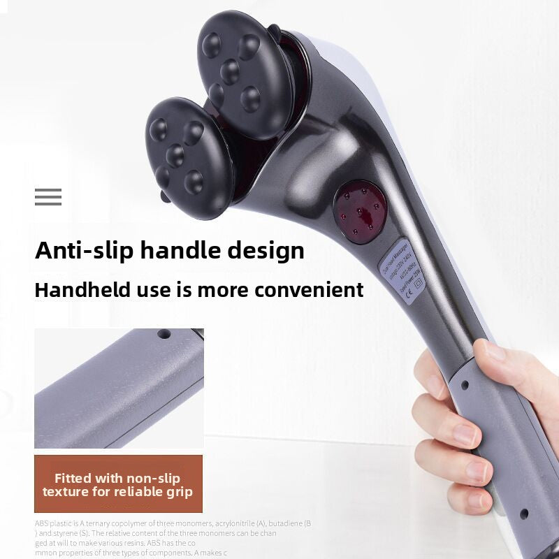 Double Head Massage Stick with Infrared Vibration