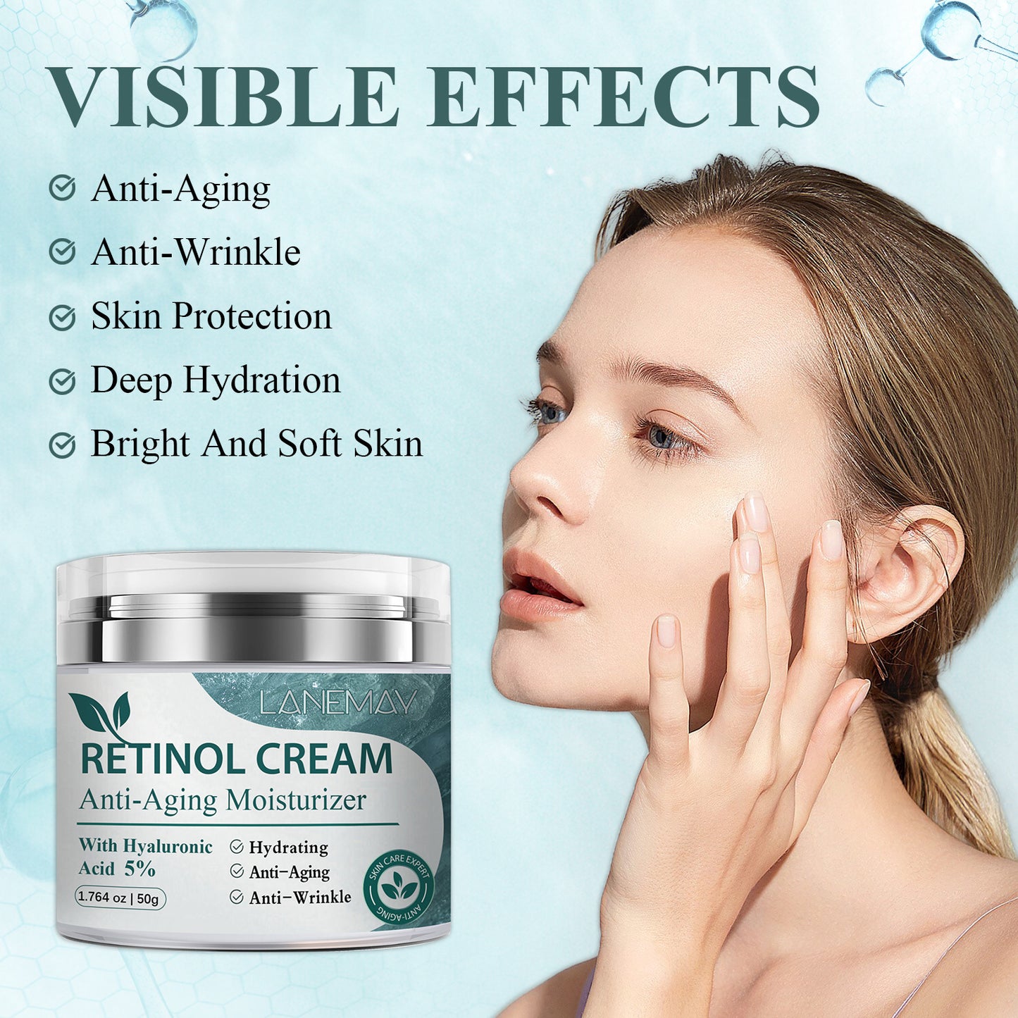Retinol face cream
