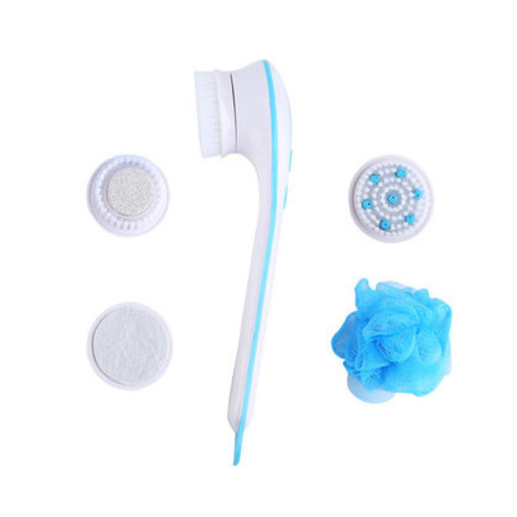 Electric massage long-handled full-body bath brush