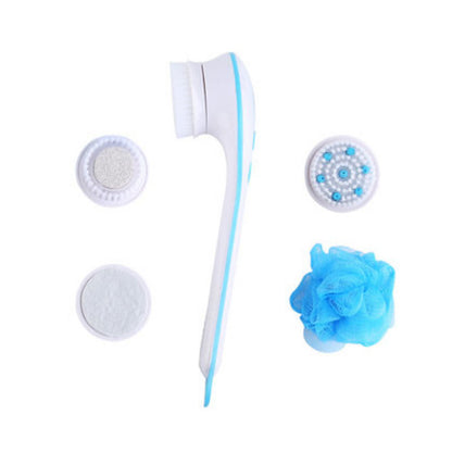 Electric massage long-handled full-body bath brush
