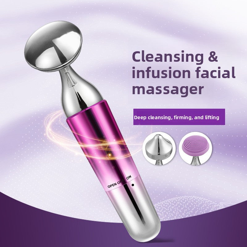 Facial Massager Beauty Instrument with Vibration Function