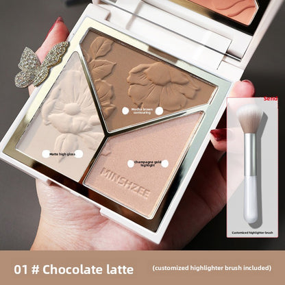 Nose Shadow Blush New Makeup High-gloss Finishing