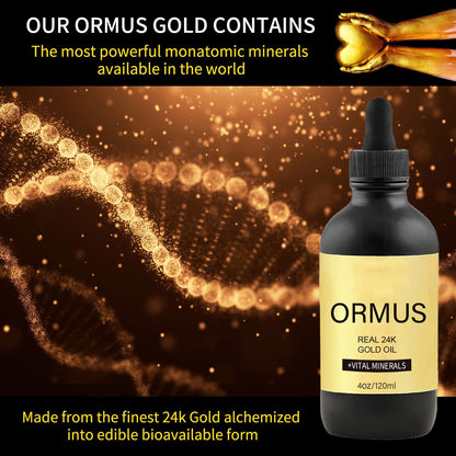 24K Gold Oil Mineral Health Drops